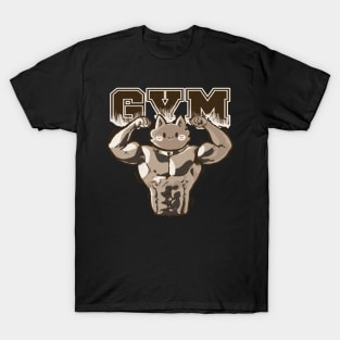 gym cat T-Shirt